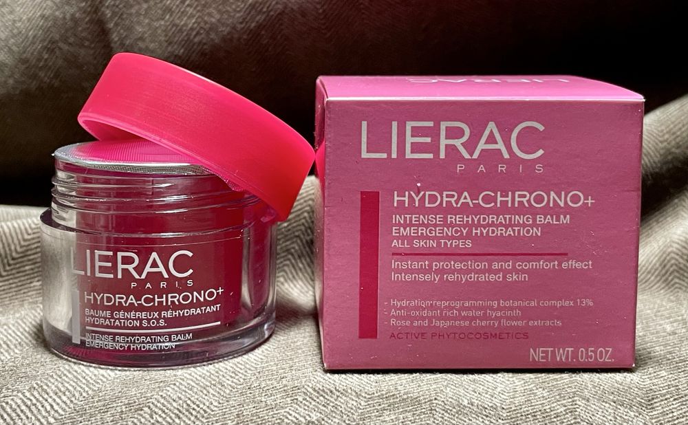 Lierac hydra-chrono+. Intensywny balsam do cery odwodnionej, 15 ml