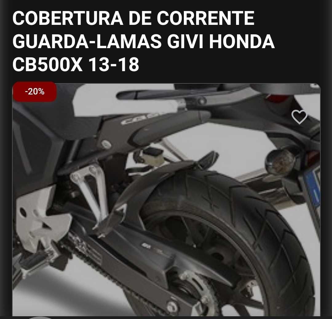 GIVI Garda Lamas Trazeiro CB500X