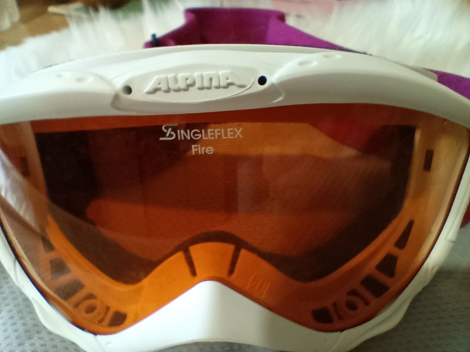 Лижна маска, лижні окуляри ALPINA