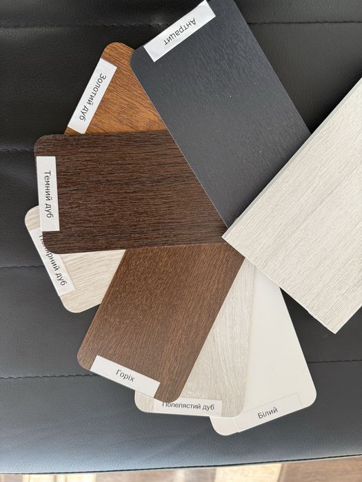 Підвіконня відливи козирьки установка підвіконня вікна Гатне