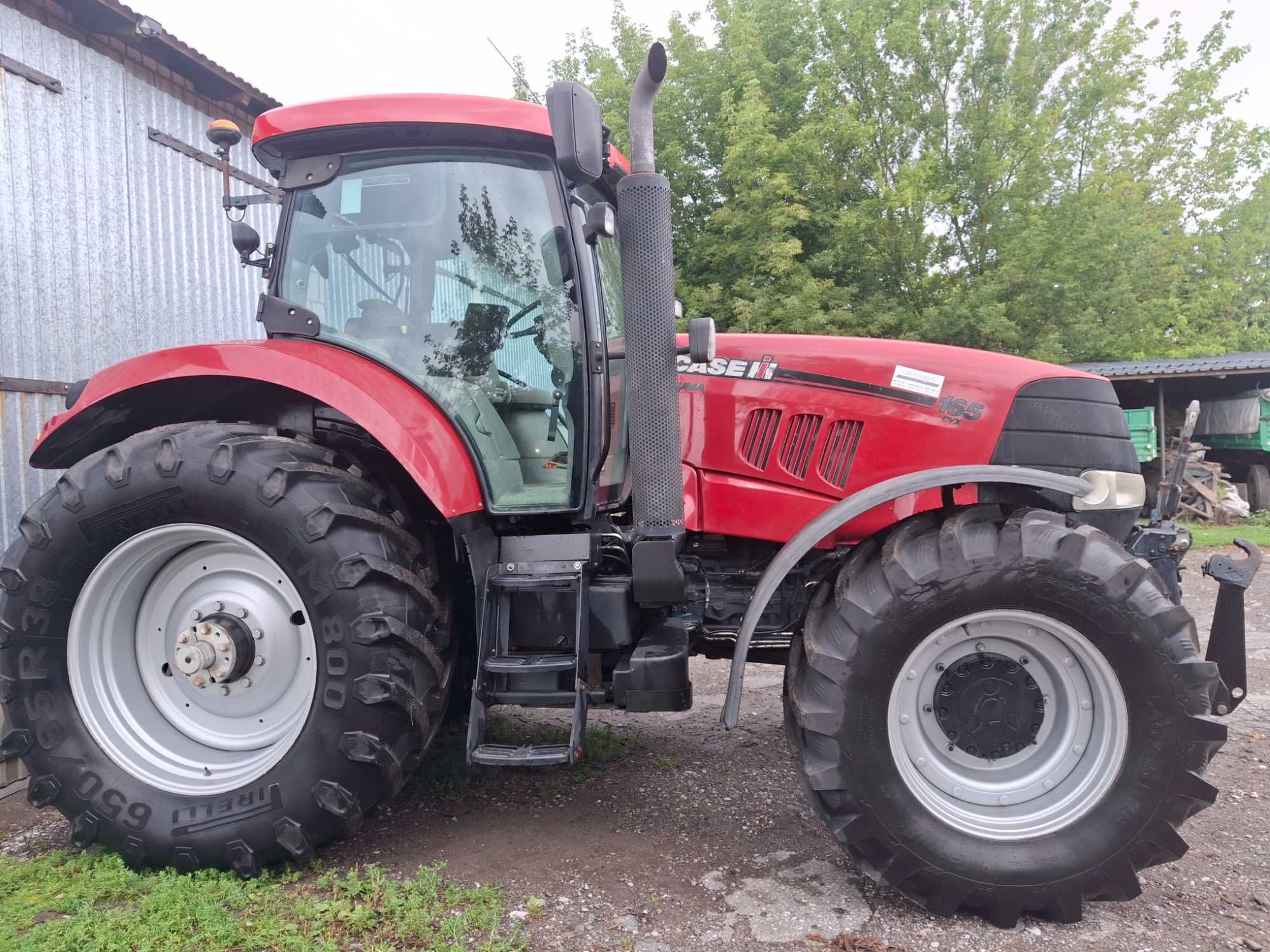 Case Puma 165CVX Sprowadzony Bez AdBlue Tuz Miekka Oś Miekka Kabina155