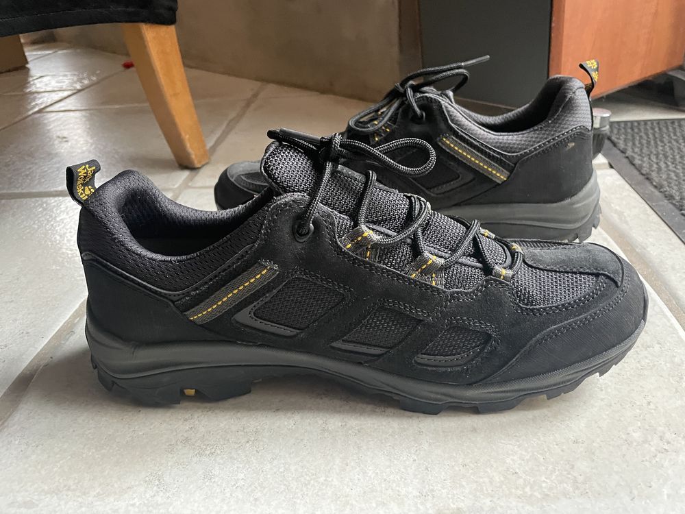 Buty turystyczne trekking męskie Jack Wolfskin czarne 45 vojo taxapore