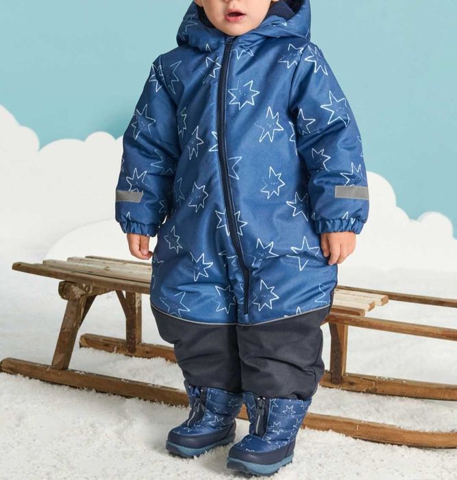 Kombinezon zimowy ze śniegowcami