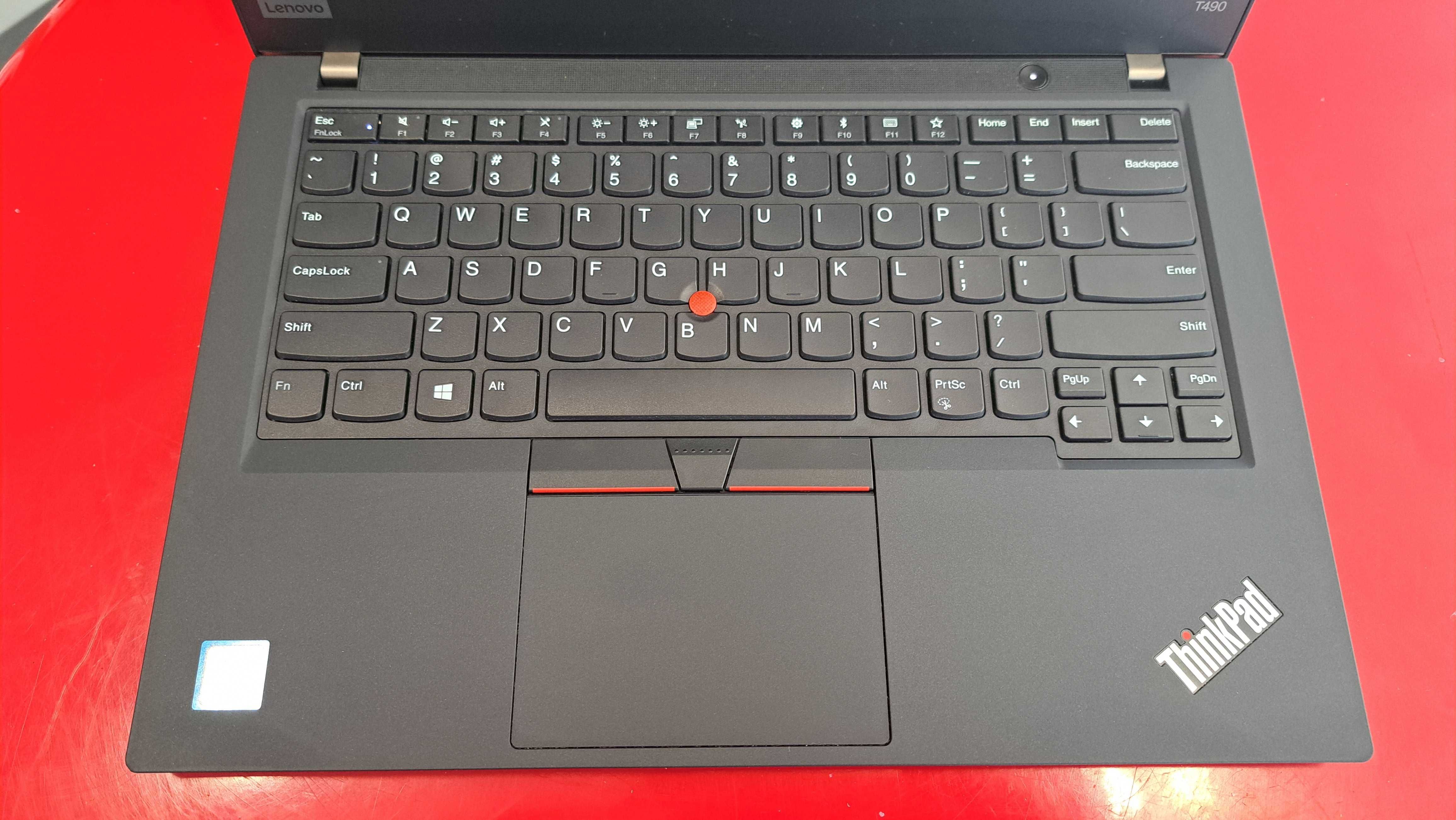 Laptop Lenovo ThinkPad T490 i5-8GEN 16GB/256SSD Win11 FHD A-Klasa