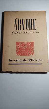 Árvore Folhas de Poesia, Inverno de 1951-52