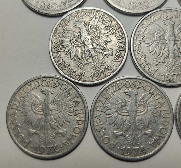 2 zł jagody, monety PRL - zestaw 12 szt.