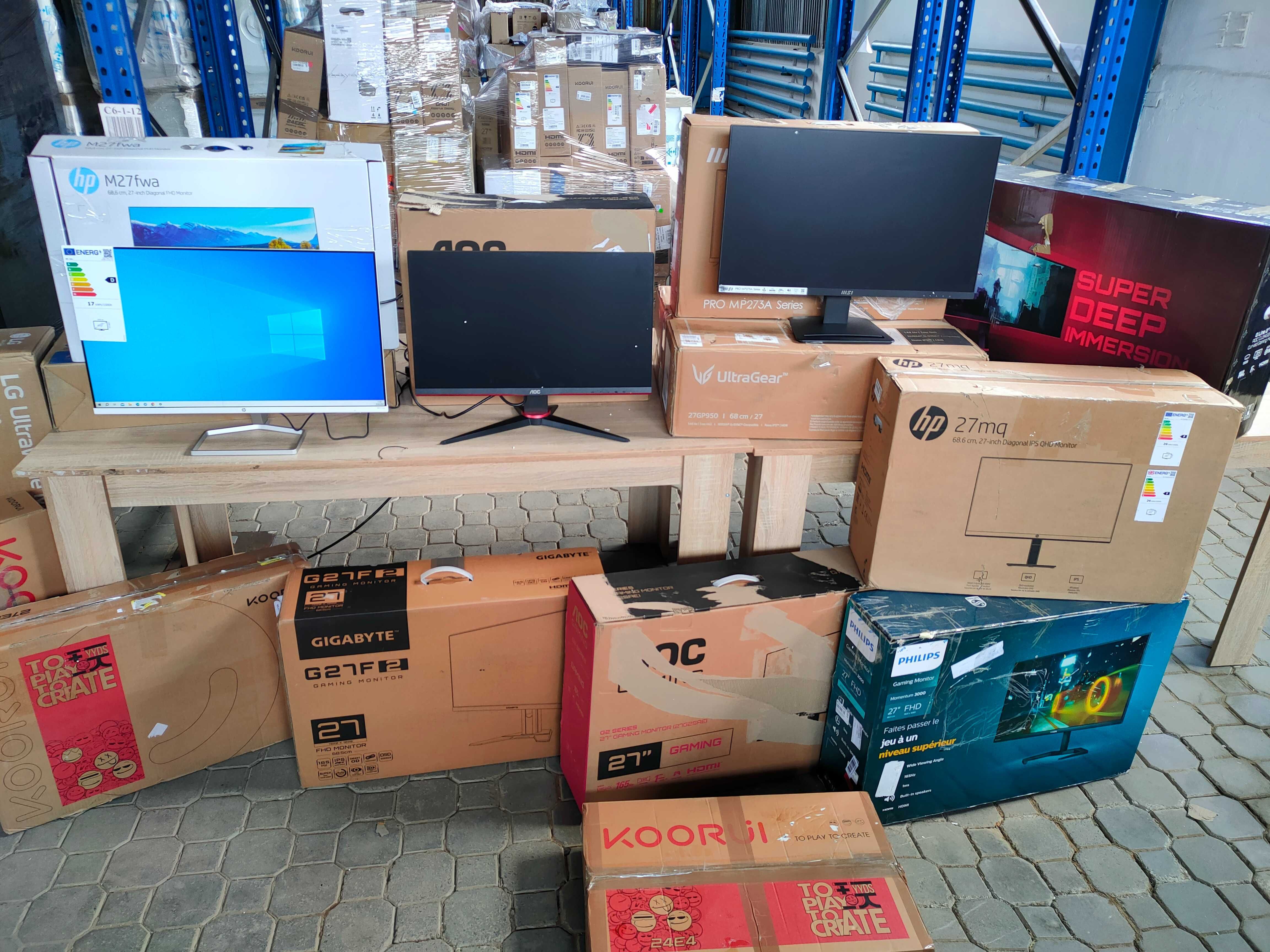 ОПТ / Монітори 14" до 40" з Amazon: Samsung, MSI, LG, ASUS - 700 шт.