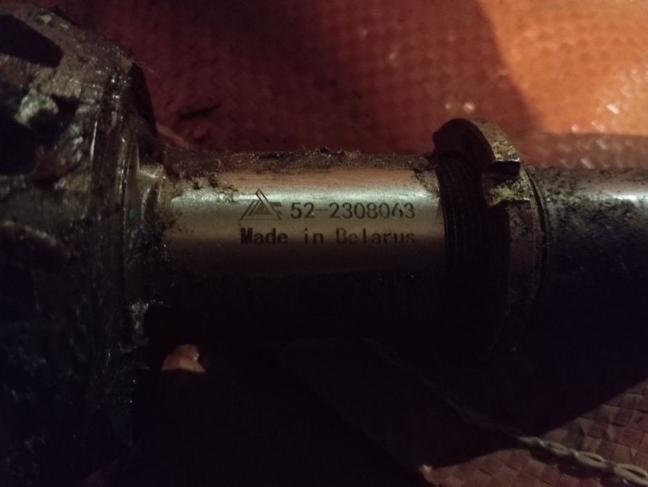 Вал переднього провідного мосту МТЗ 52-2308063

Made in Belarus