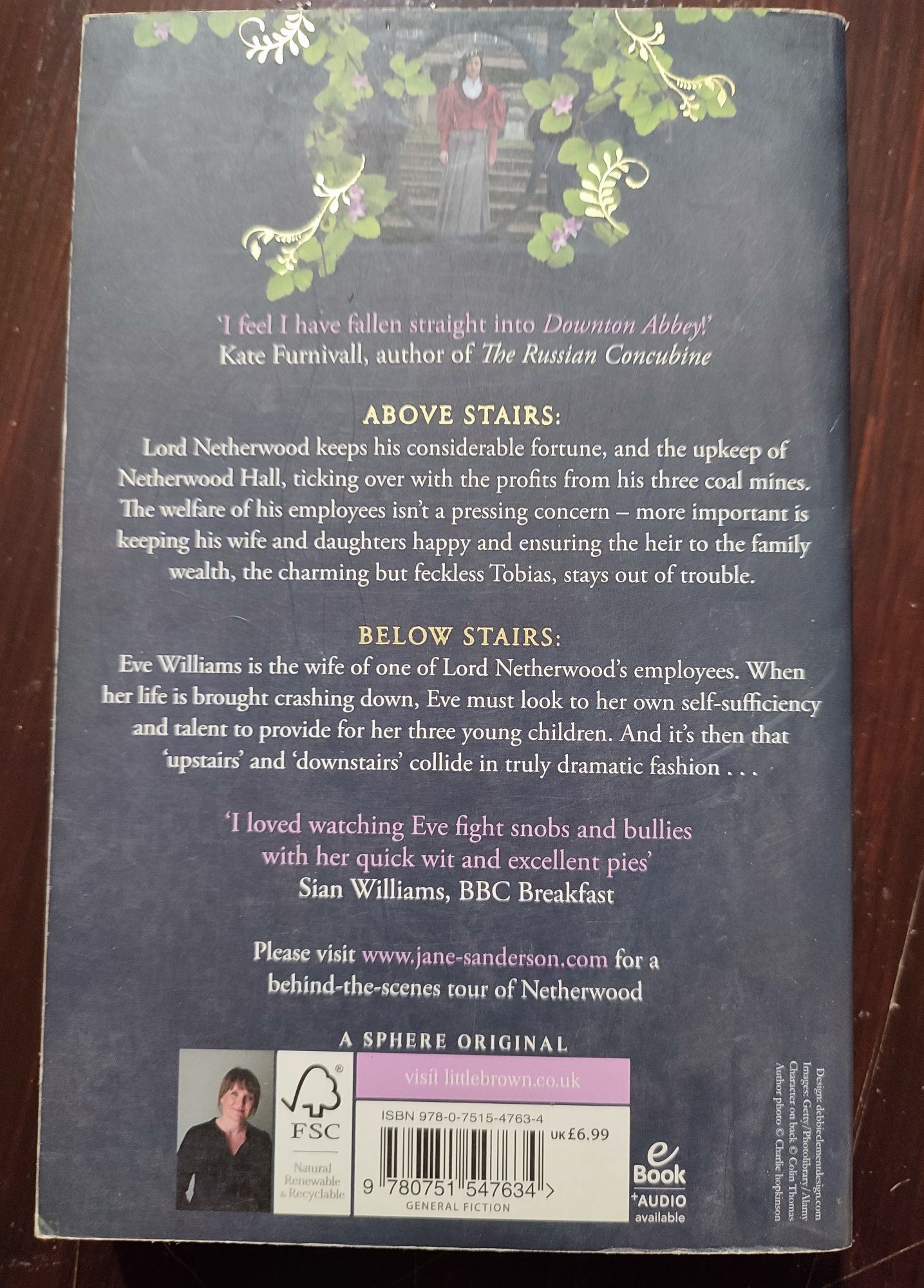 Jane Sanderson - Netherwood po angielsku angielski jak Downton Abbey