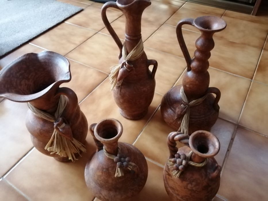 Peças decorativas / artesanato em cerâmica