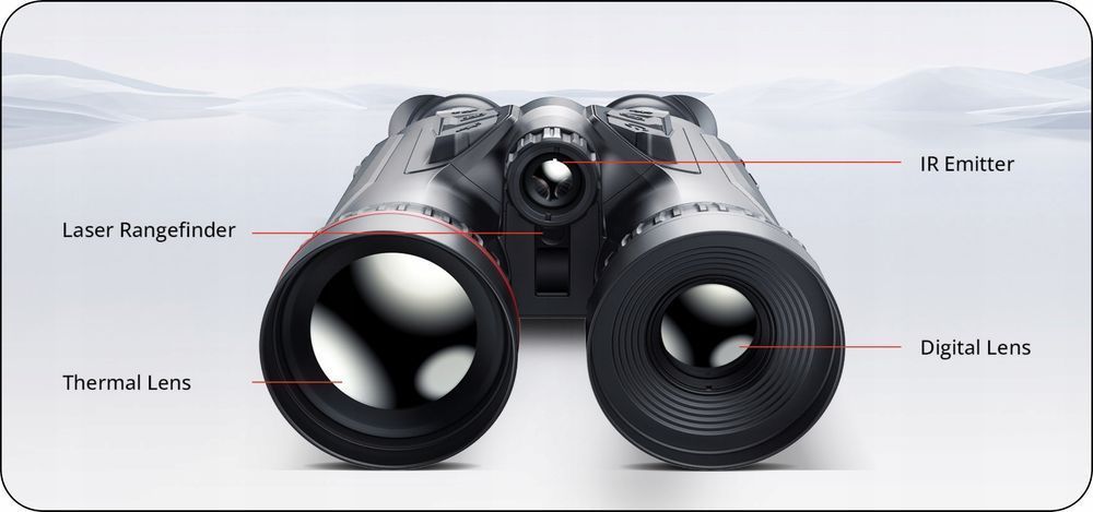 Lornetka Termowizyjna Termowizor 3w1 HIKMICRO HABROK PRO HQ50L LRF 850