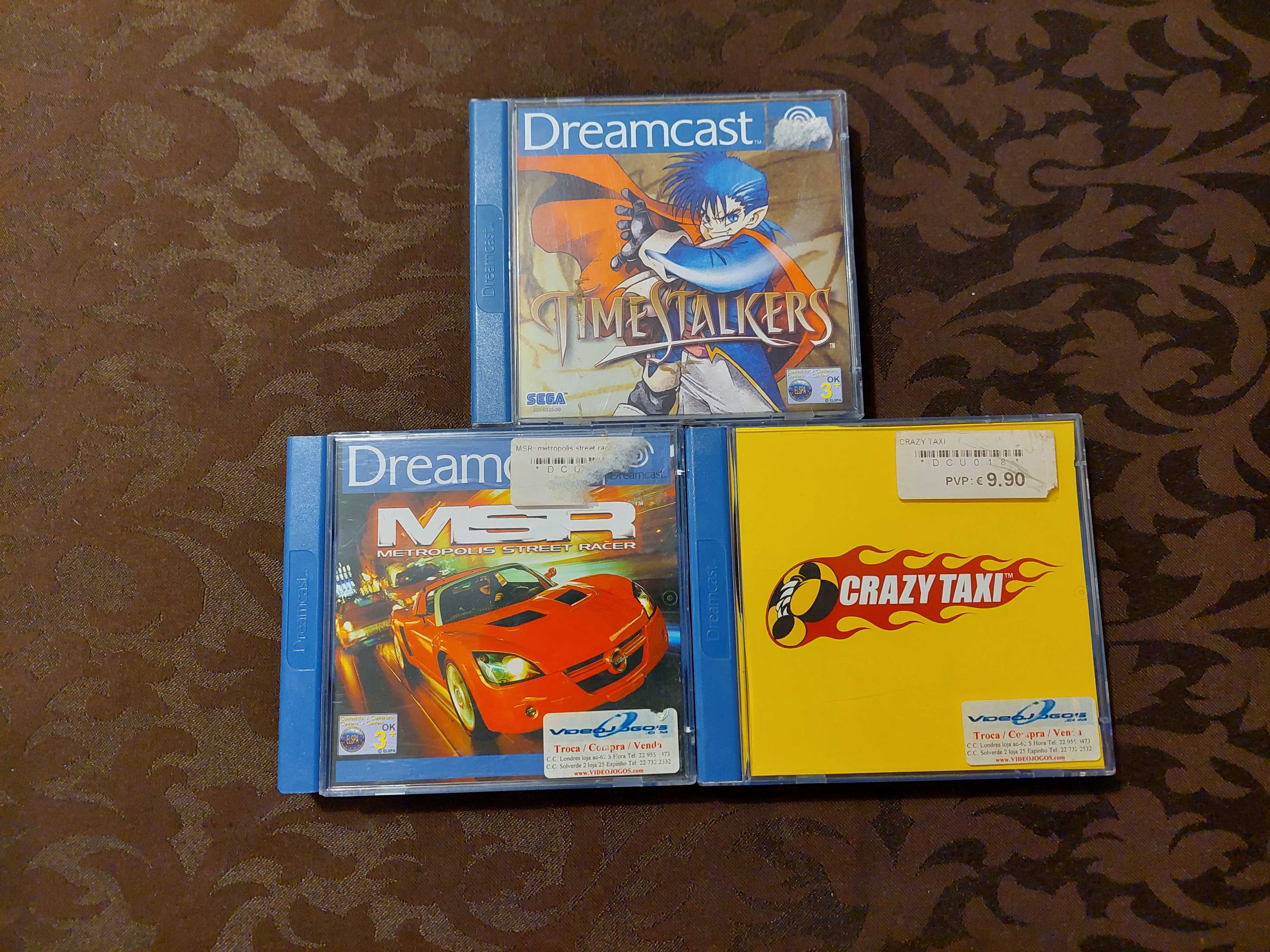 Jogos Wii, Gamecube, PSP, Dreamcast, Nintendo DS e Gameboy Advance