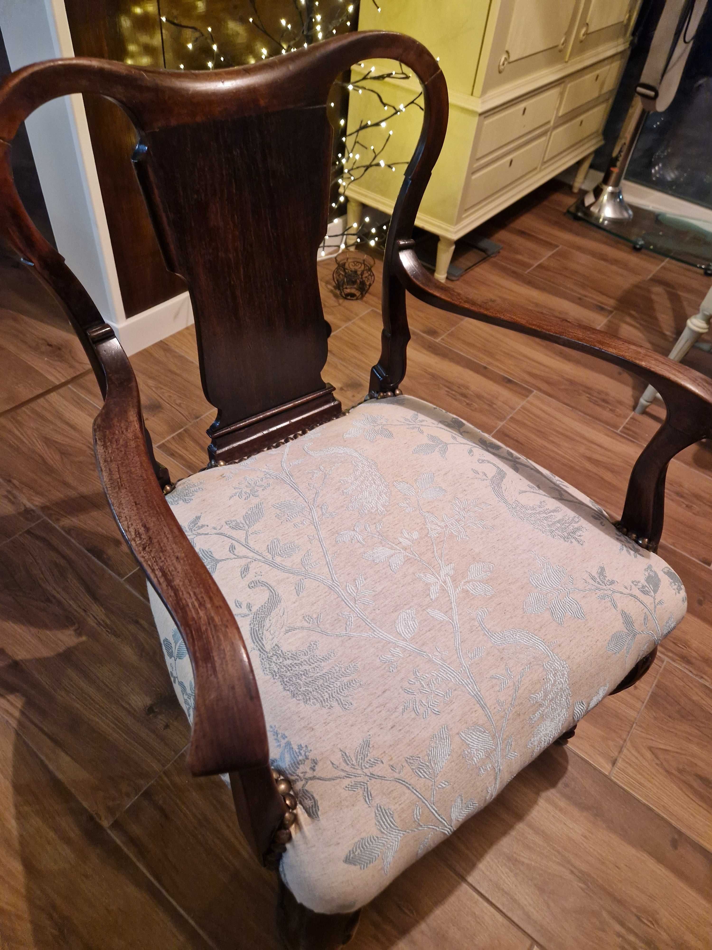 Fotel krzesło Chippendale