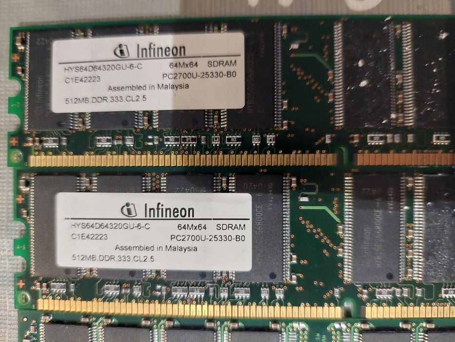 Pamięć kości  RAM DDR