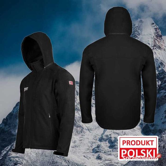 Kurtka SOFTSHELL ocieplona polarem Norway exspedition