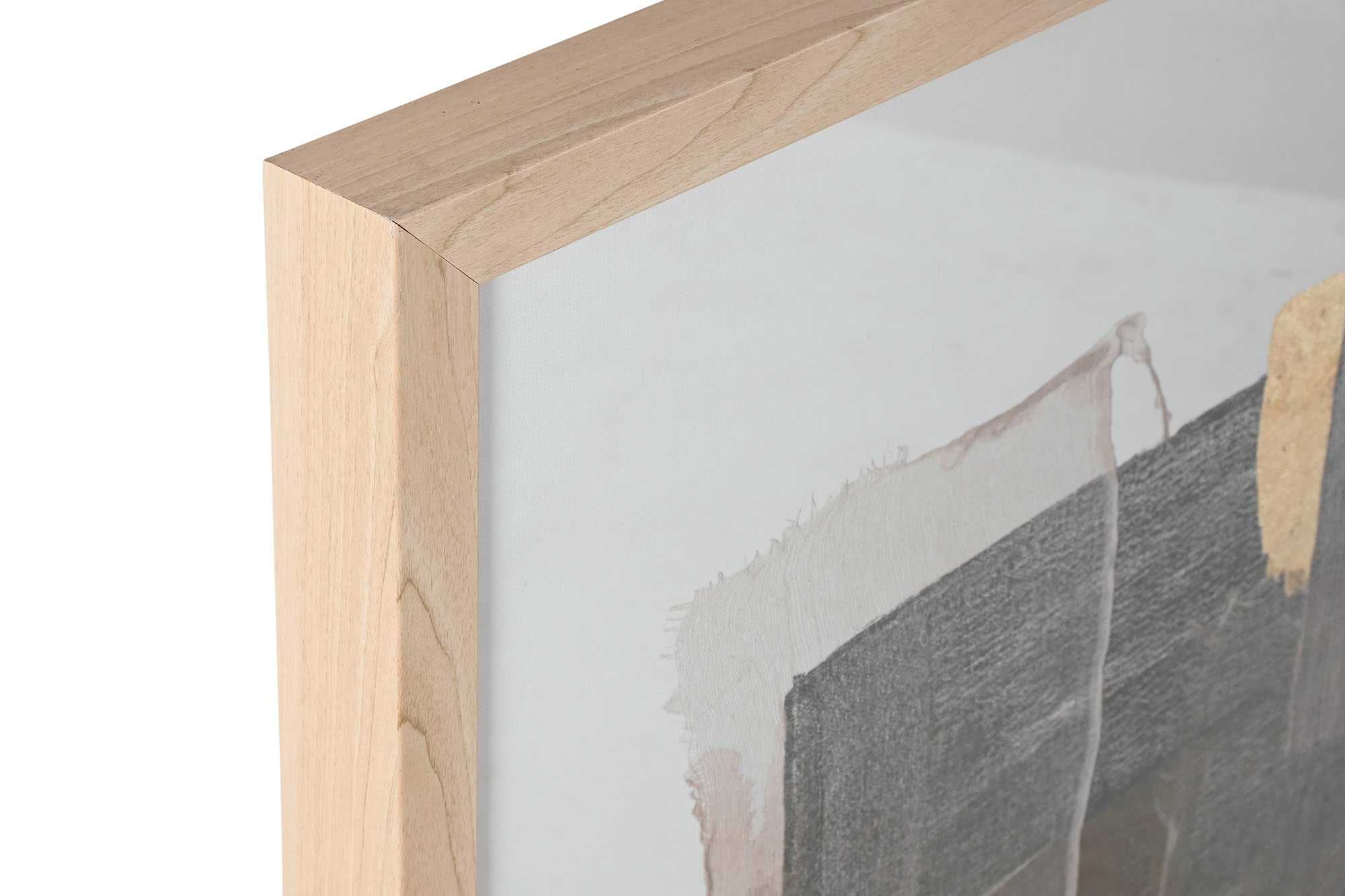Quadro com Moldura - Pintado á mão com Plexiglass - By Arcoazul Design