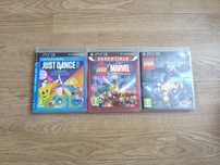 LEGO Hobbit Lego Marvel Super Heroes Just Dance  Dla dzieci Ps3