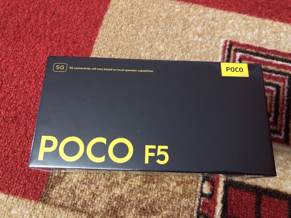 Xiaomi Poco F5 12/256 Global versio + чорний чохол Nillkin та 3 скла