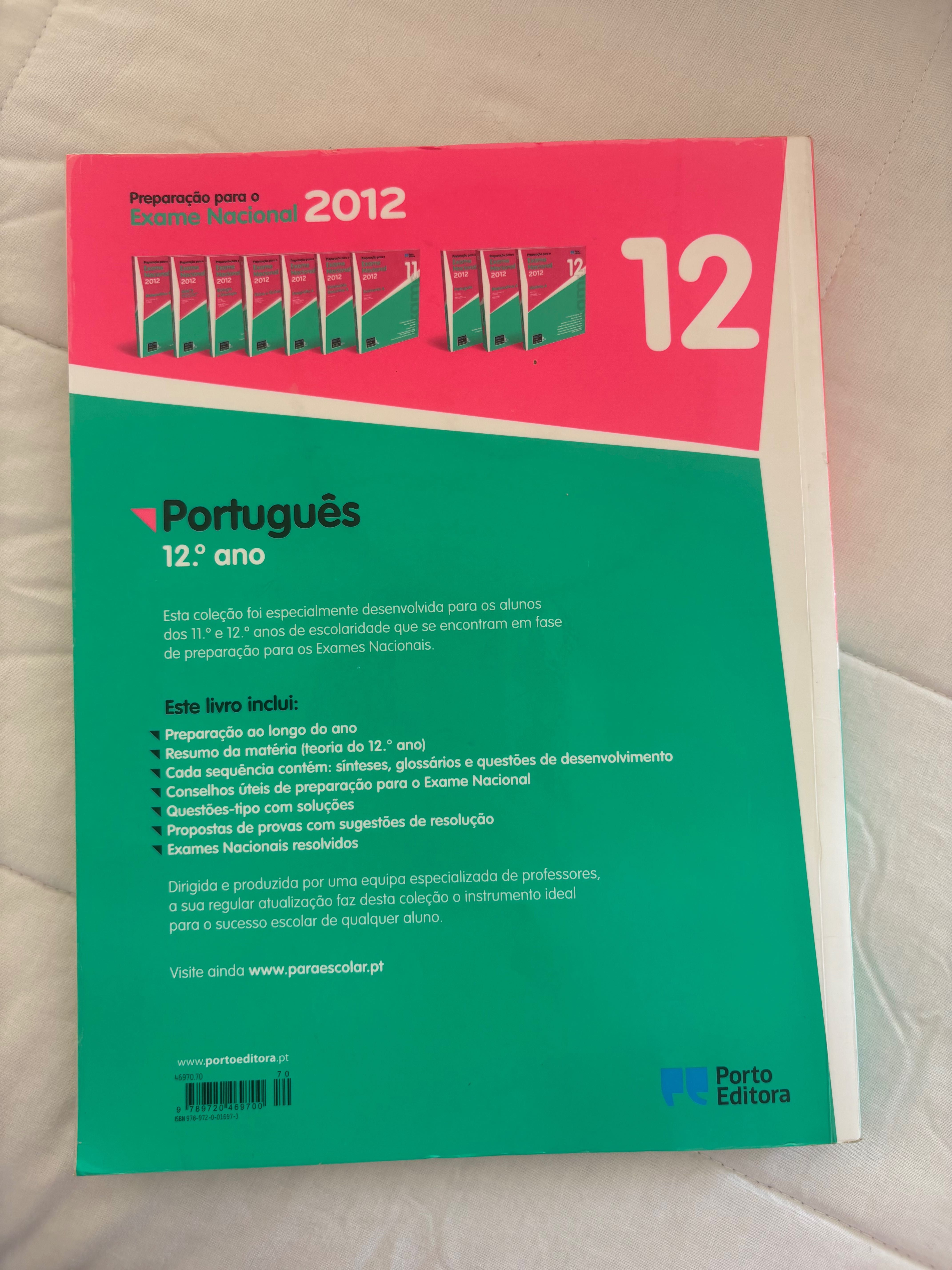 Livros preparação exames nacionais