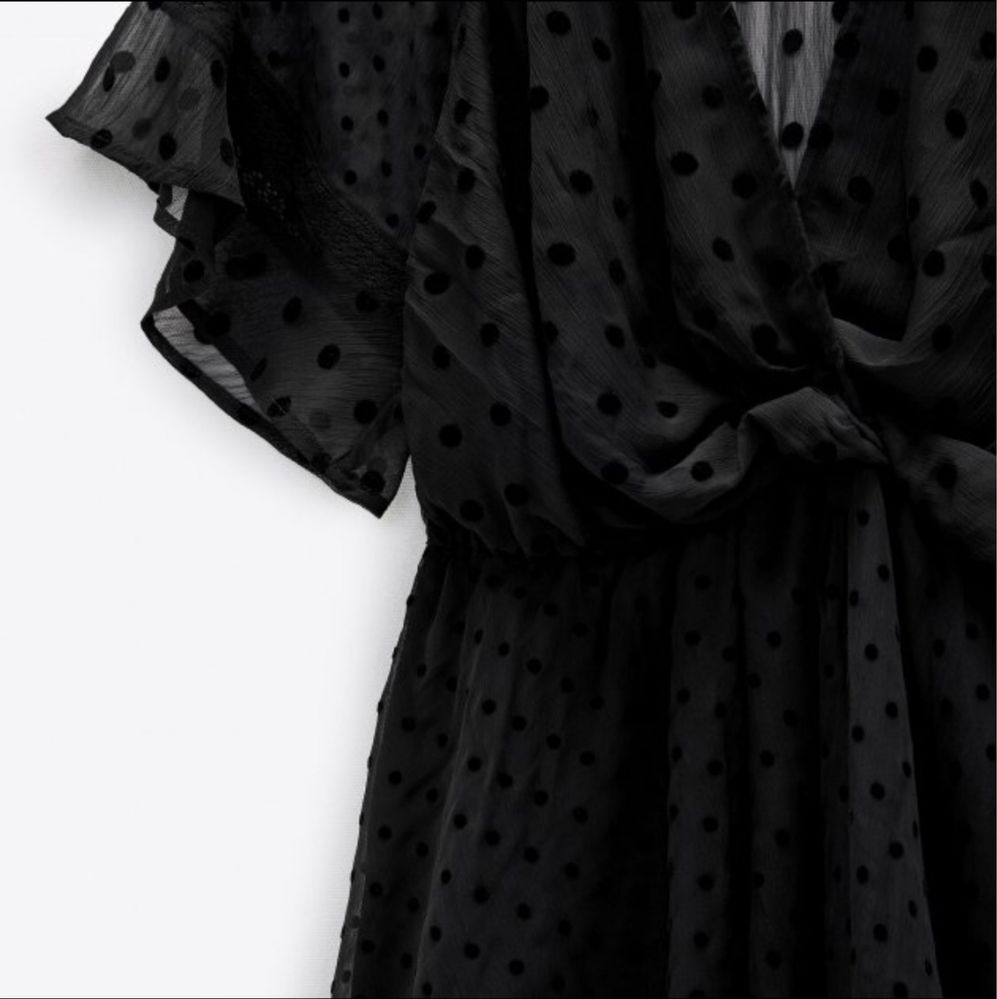 Платье Zara чёрное