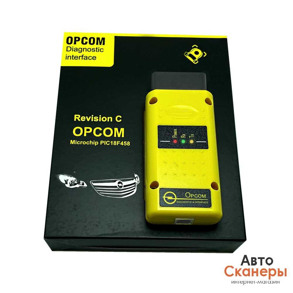 Адаптер OP-COM PRO TYPE C 2025 Opel/Saab/Chevrolet/Buick