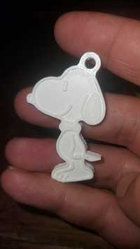 Snoopy para porta chaves, colar ou brinco