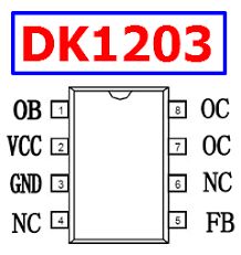 DK1203 Микросхема 4шт.