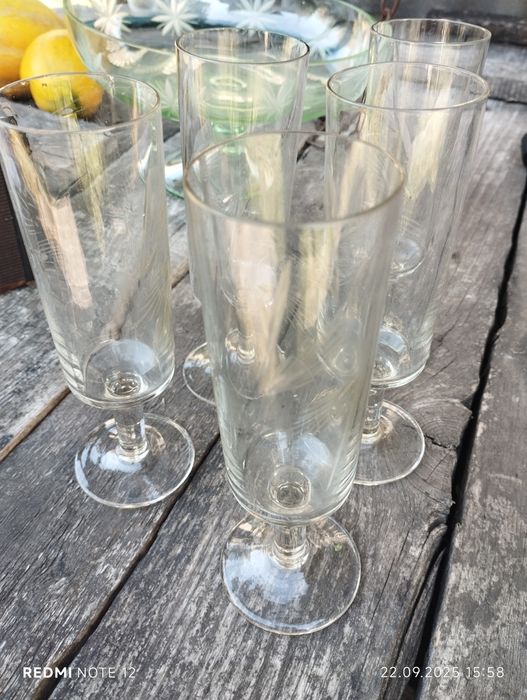 Бокали для шампанського радянських часив