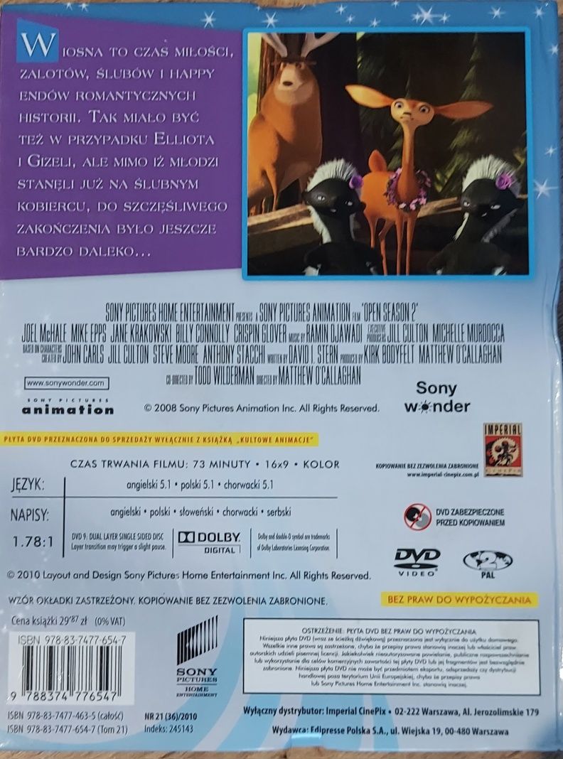 Sezon na misia - film DVD + książeczka