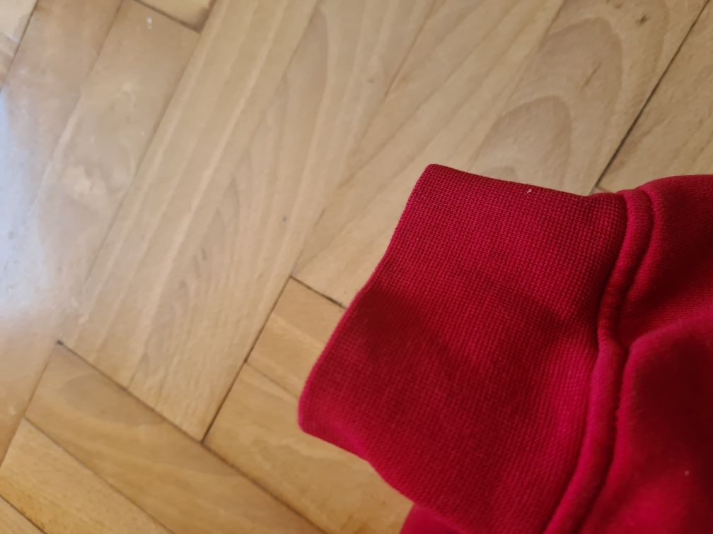 Bluza męska Jordan  S czerwona z kapturem