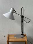 Japońska Lampa biurkowa vintage japan chrom unikat