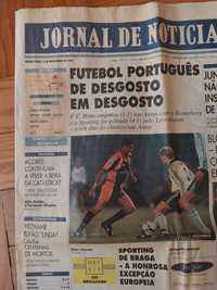 Algumas notícias  do Ano de 1997 tenho outros jornais  bilhetes,etc