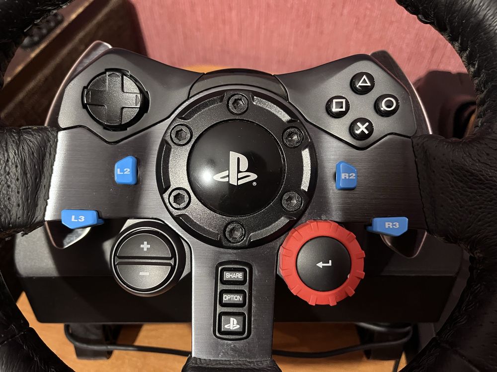 Руль Logitech g29 + КПП
