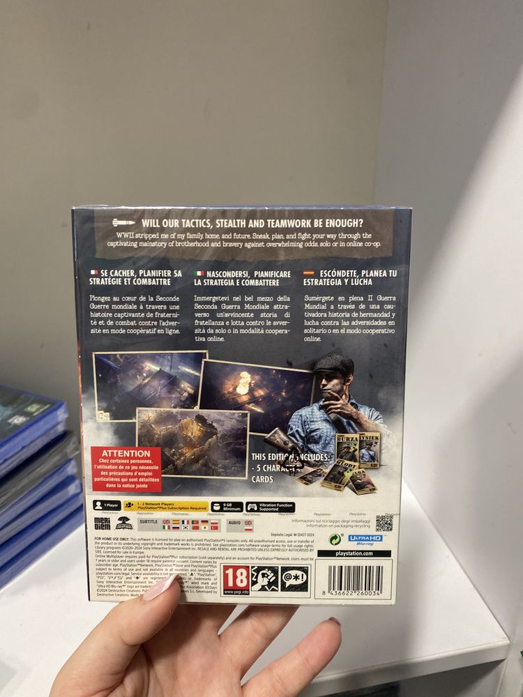 Gra 63days the home army edition na ps5 NOWA PL