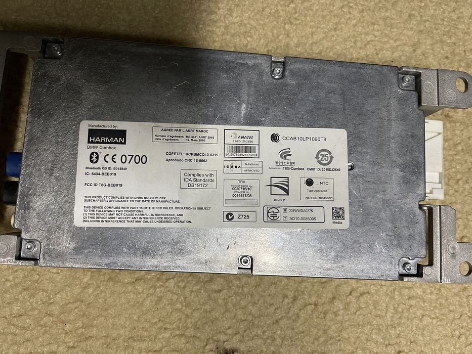 Combox bmw f10 f11 f20 f30