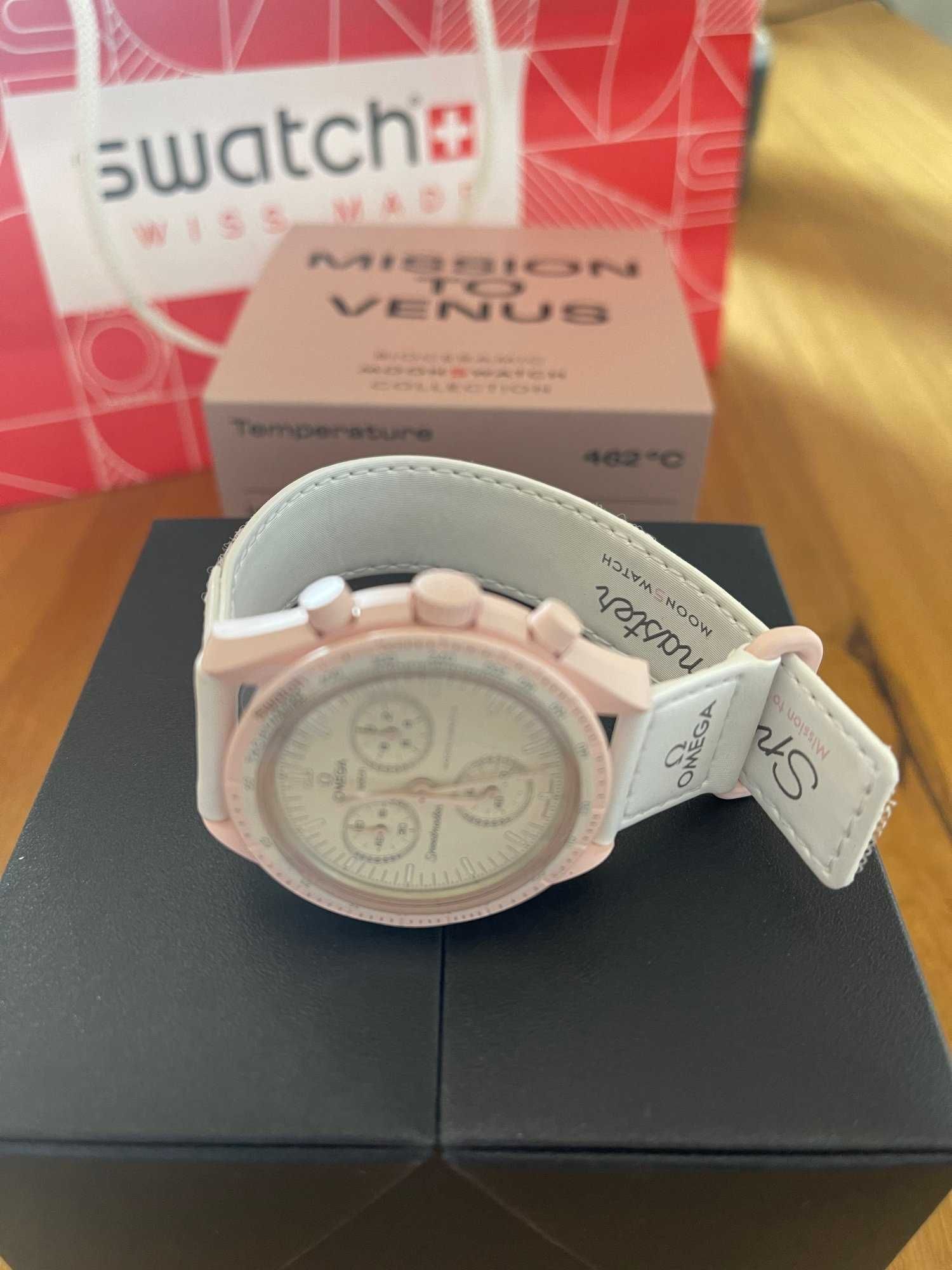 Omega x Swatch SO33P100: Wenus w Limitowanej Bioceramice