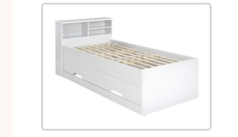 Cama com gaveta e comoda 90x 190