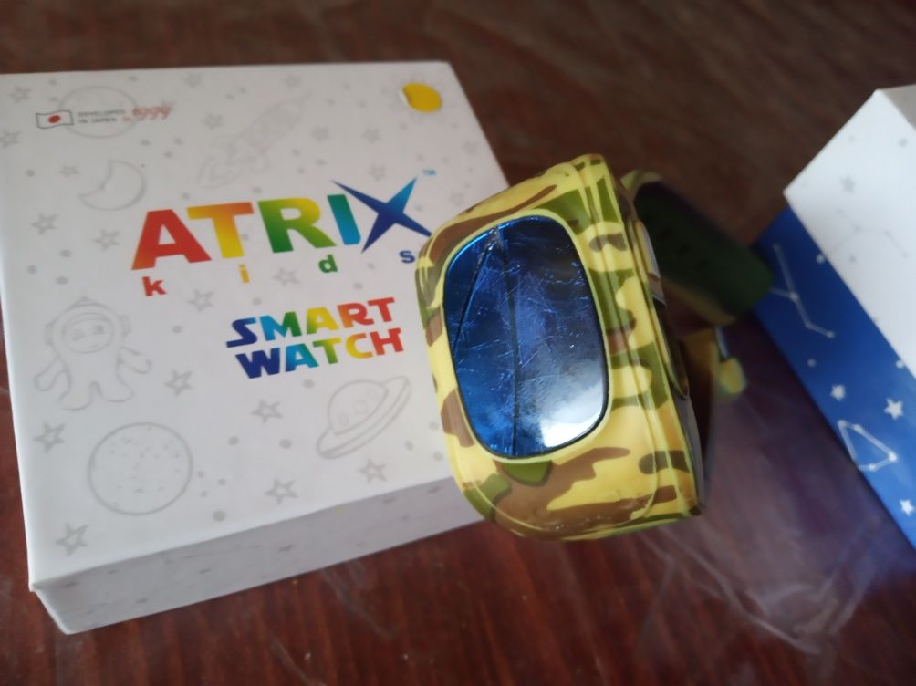 Смарт-часы детские ATRIX Smart watch iQ300 GPS с сим-картой