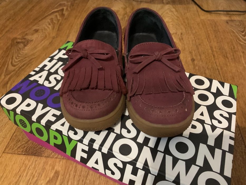 Детские туфли мокасины WOOPY