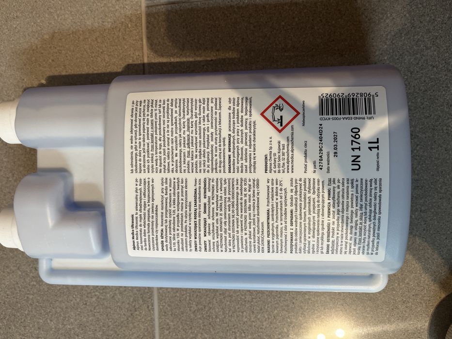 Płyn do myjek ultradźwiękowych Alpinus Medica Ultrasonic 1000ml