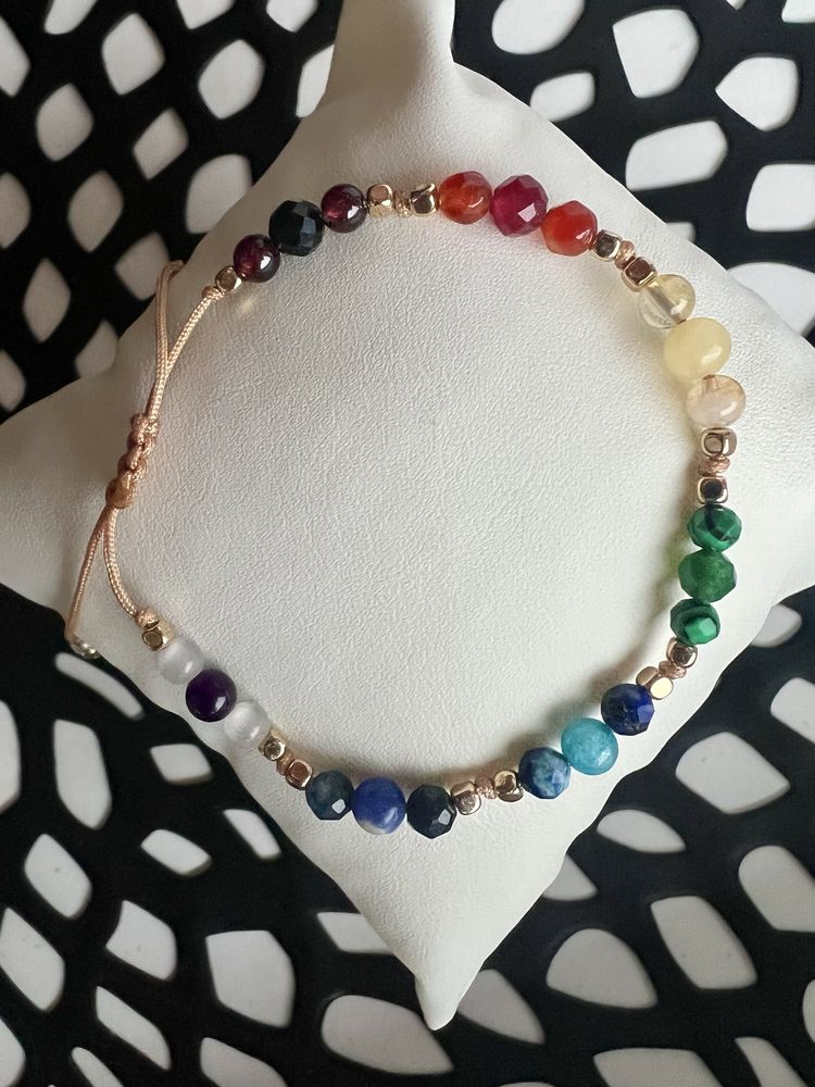 Bransoletka Pełnej Harmonii Czakr 100% Handmade