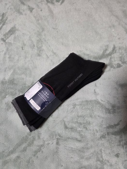 Meskie dlugie skarpety rozm 40-45 czarne