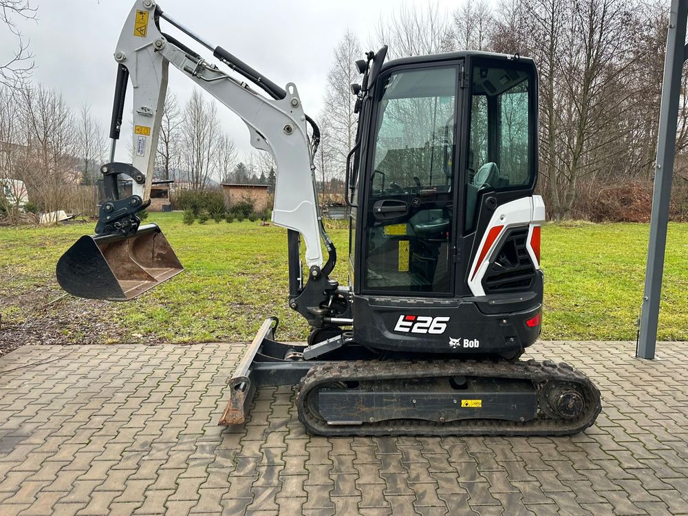 Minikoparka Bobcat E-26  589mtg  umowa jak nowa