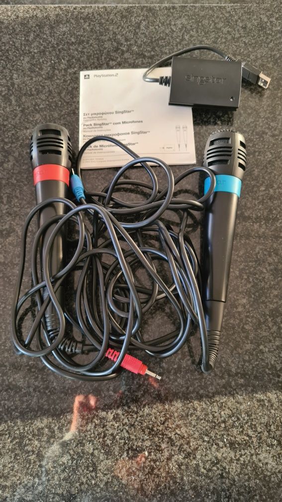 Microfones singstar PS2