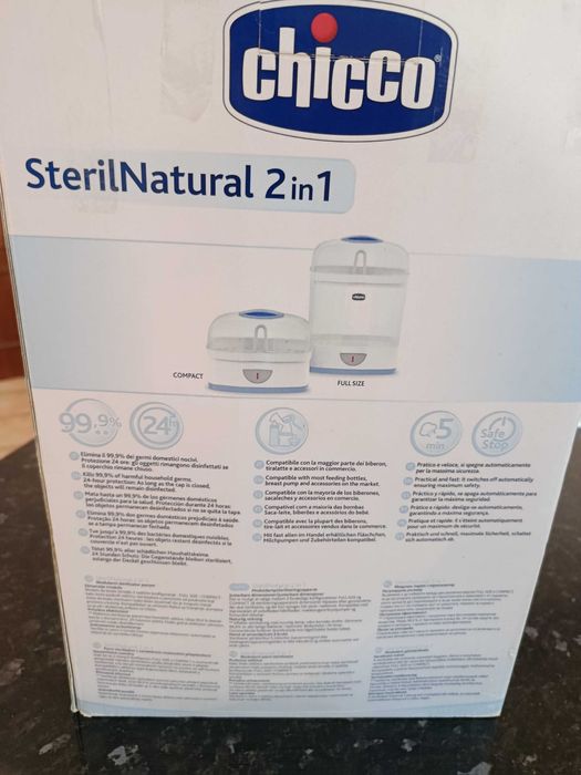 Esterilizador 2 em 1 CHICCO