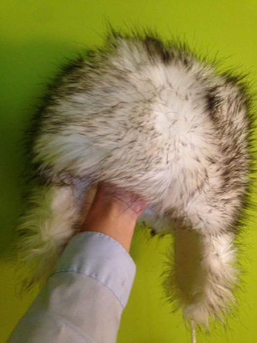 Czapka futrzak stan jak idealny