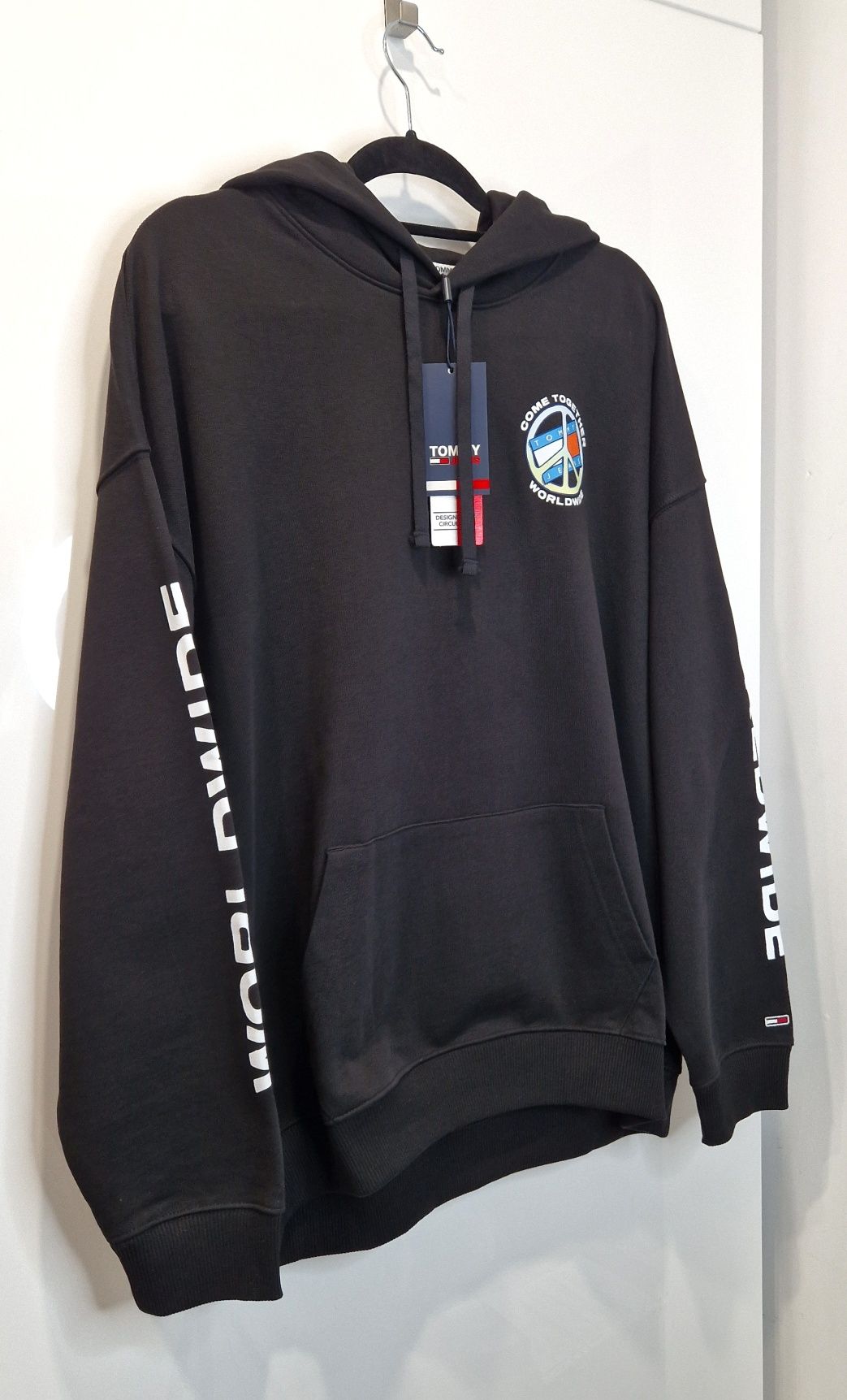 Bluza Tommy Jeans TOGETHER WORLD PEACE unisex