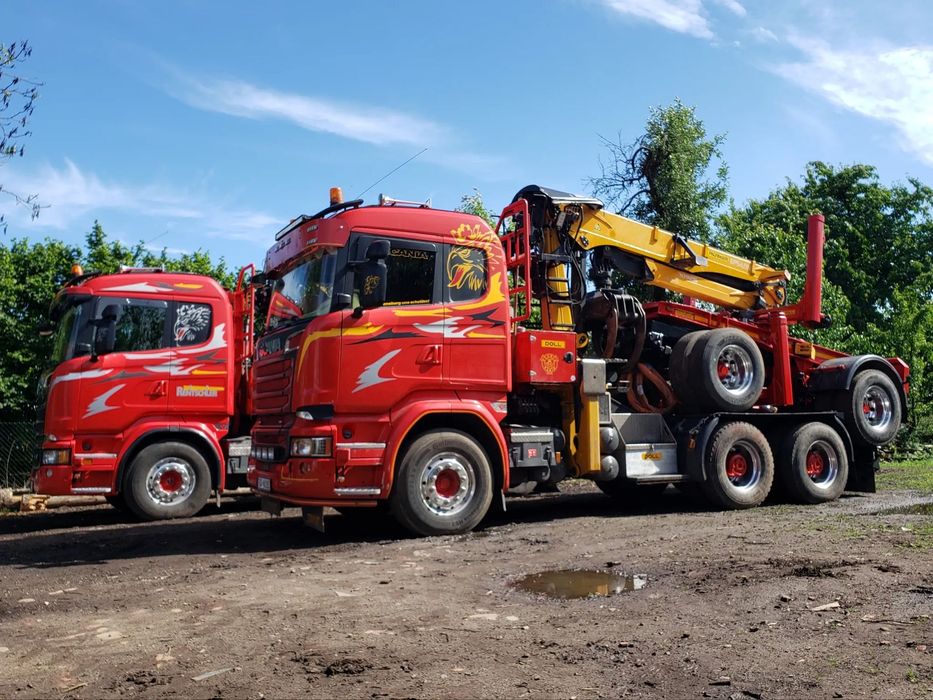 Scania R560 V8 2014r. * Scania R580 V8 2016r. * Scania R500 V8 2013r. * DO DREWNA DRZEWA LASU DŁUŻYCY KŁODY 6x4 HDS DŹWIG EPSILON LOGLIFT PRZYCZEPA NACZEPA WÓZEK DO DREWNA DOLL HUTTNER KOMPLET DO TRANSPORTU DREWNA  Scania*Do drewna*drzewa*lasu*dłużycy*kło