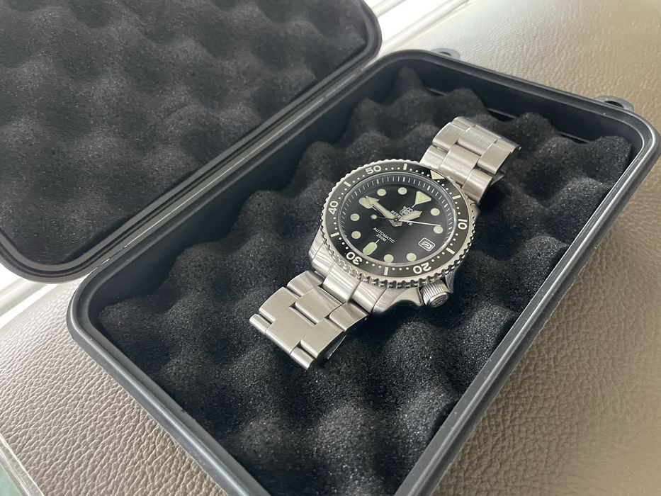 Zagarek diver Steeldive SKX007 nurek automat