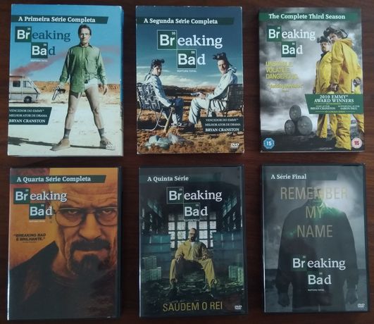 Breaking Bad, série Completa dvd